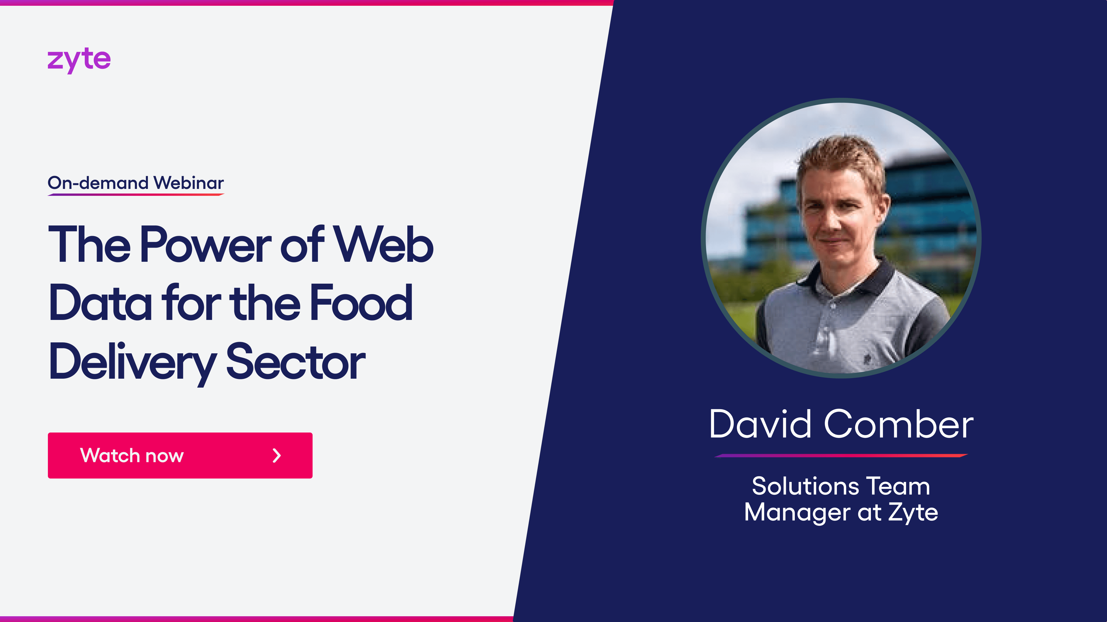 The Power of Web Data for the Food Delivery Sector