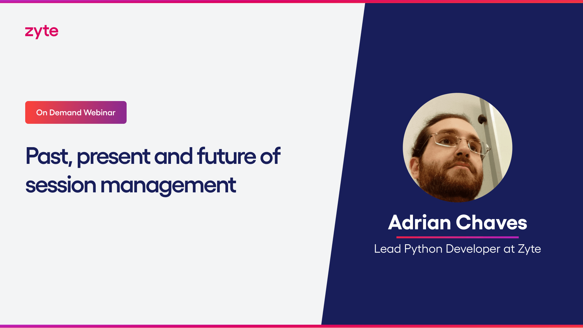 Past, present and future of session management