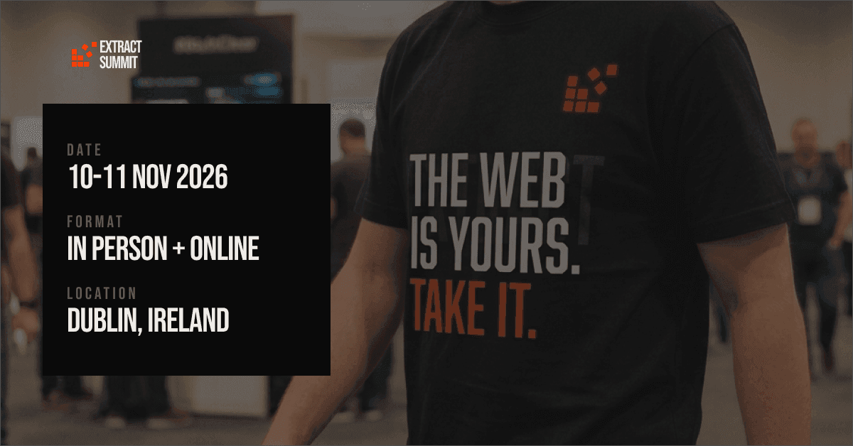 Extract Summit 2026 — Dublin
