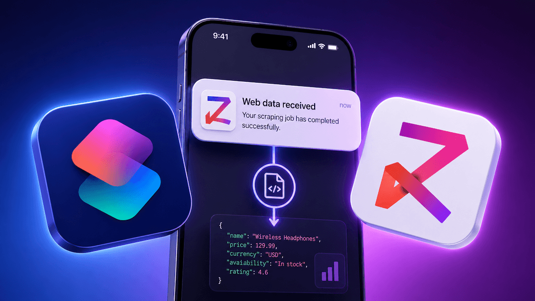 Web scraping on an iPhone? Yes, really!