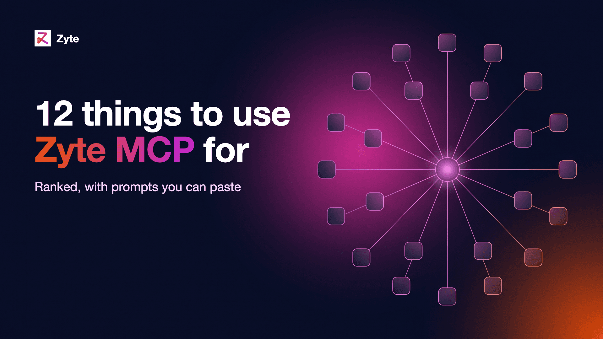 12 things I use Zyte MCP for, ranked, with prompts and rules you can copy