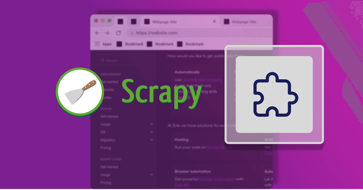 4 essential Scrapy plugins for building efficient and effective spiders