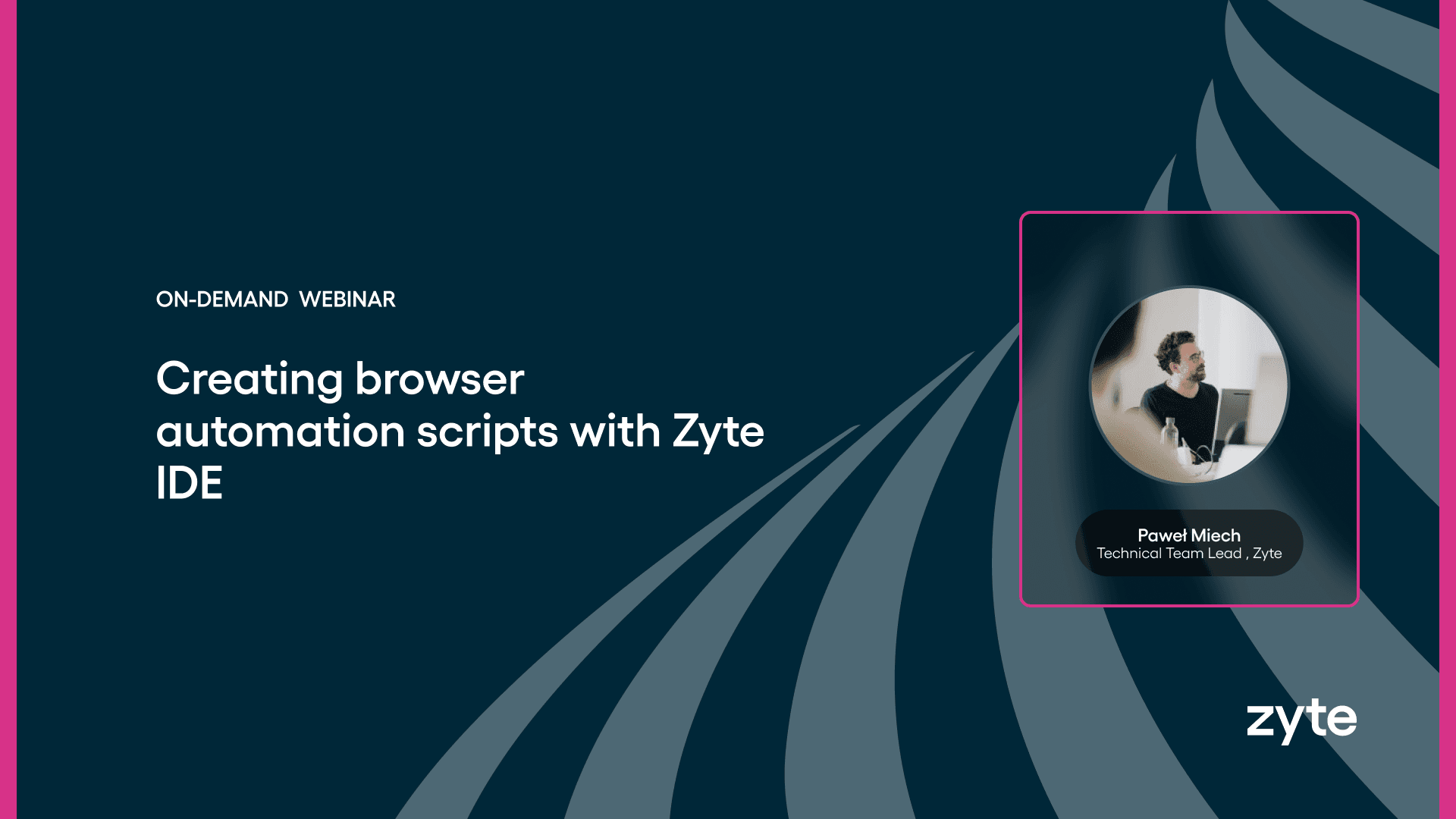 Creating browser automation scripts with Zyte IDE