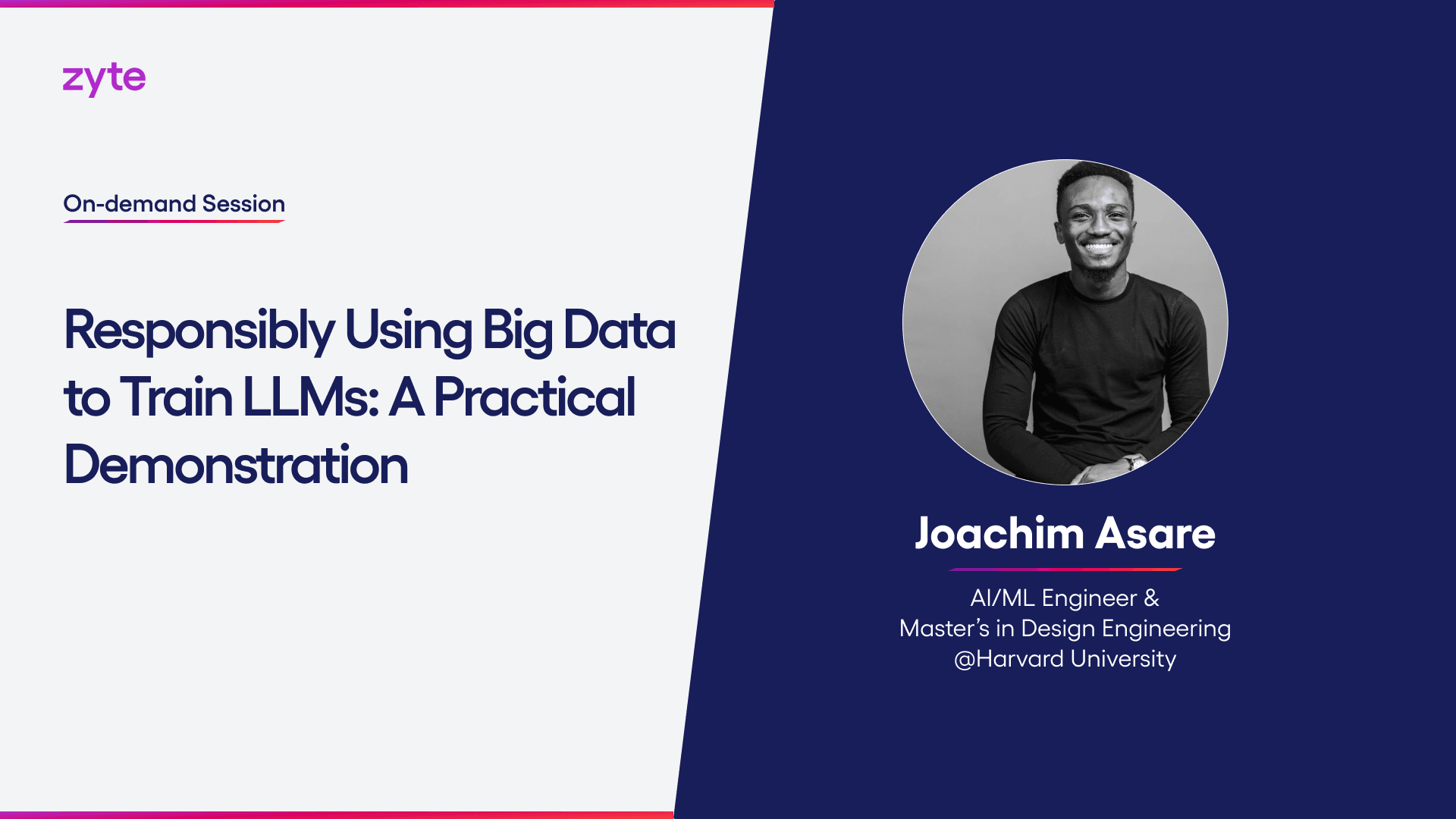 Responsibly Using Big Data to Train LLMs: A Practical Demonstration