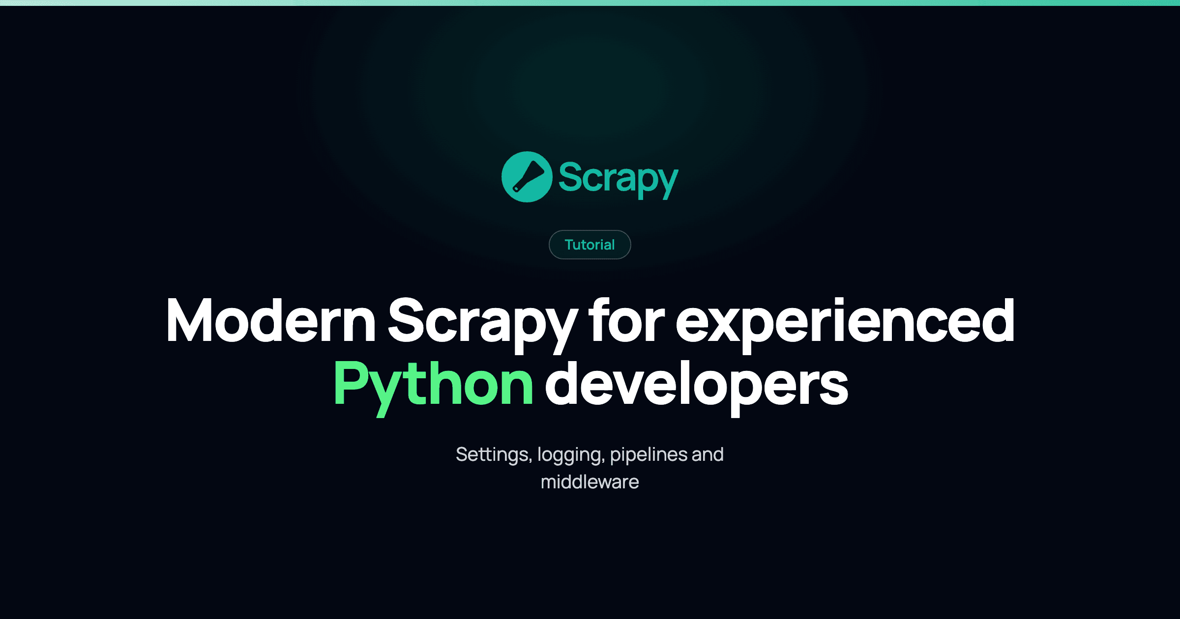 Modern Scrapy for experienced developers: A new series