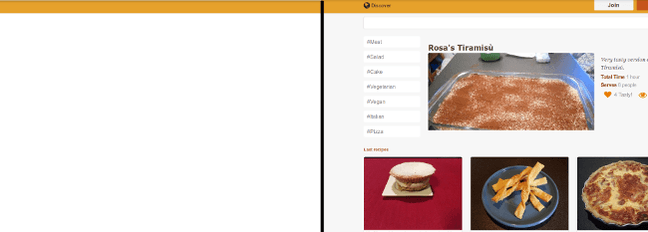 Before JS support (left), After JS support (right)