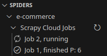 Scrapy Cloud Integration 0.1.0