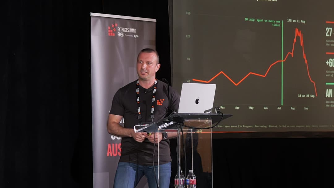 Shane Evans at Extract Summit Austin.