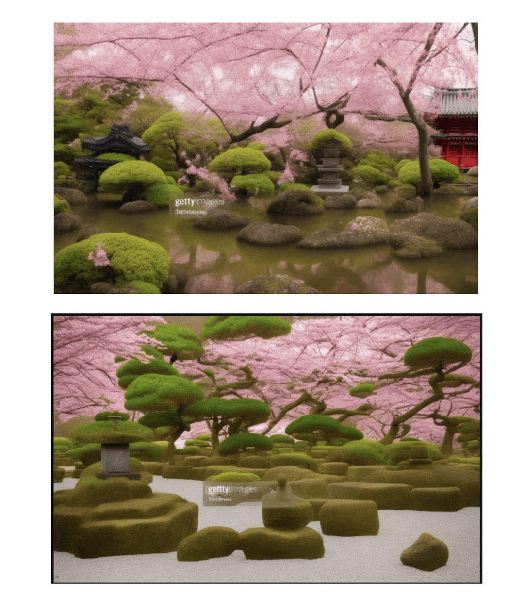 Getty Images’ case compared generated images with items from its photo library.