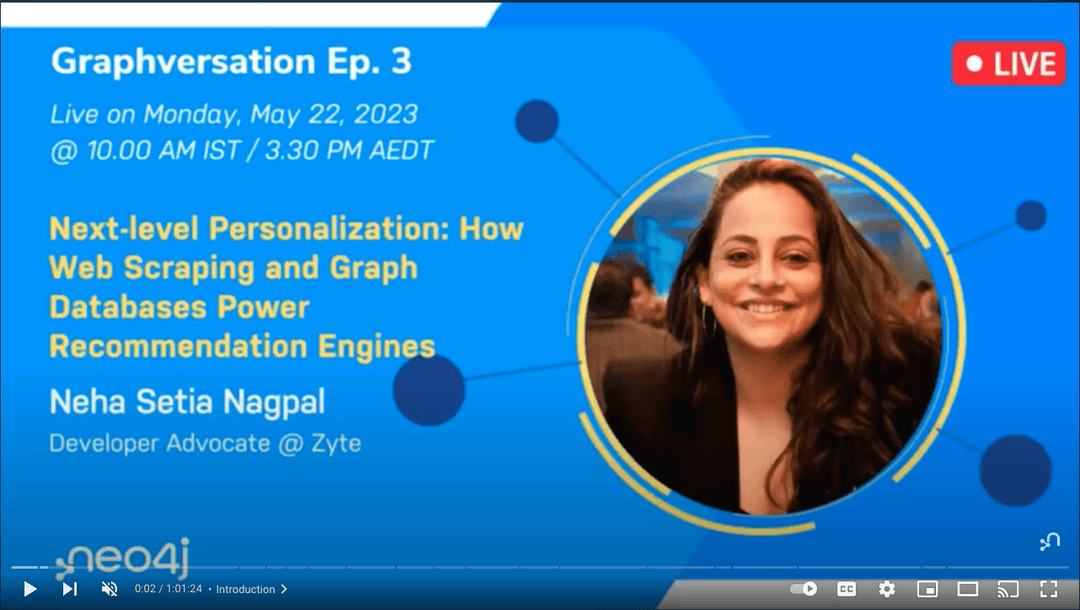 Neo 4J Neha Post Video Image