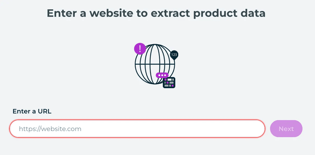e-commerce web data